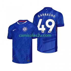 Camisolas de futebol Chelsea Alejandro Garnacho 49 Equipamento Principal 2025/26 Manga Curta